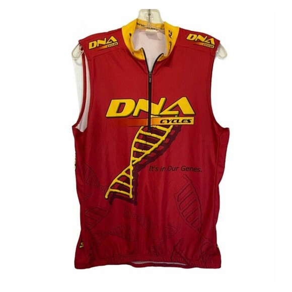 #3535 SUGOI Biclying half-zipper shirt Mens size L - Picture 2 of 9